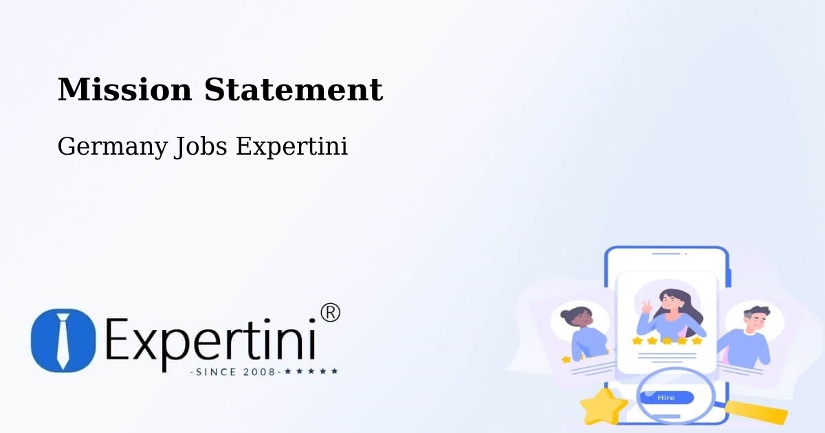 Corporate Mission – Niederschöna - Germany Jobs Expertini